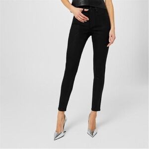 Good American Good Curve Black Wash Jeans Size 24 | High Rise Stretch Denim